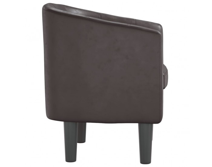 Sonata H Фотьойл, кафяв, изкуствена кожа