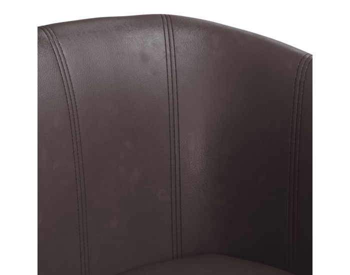 Sonata H Фотьойл, кафяв, изкуствена кожа