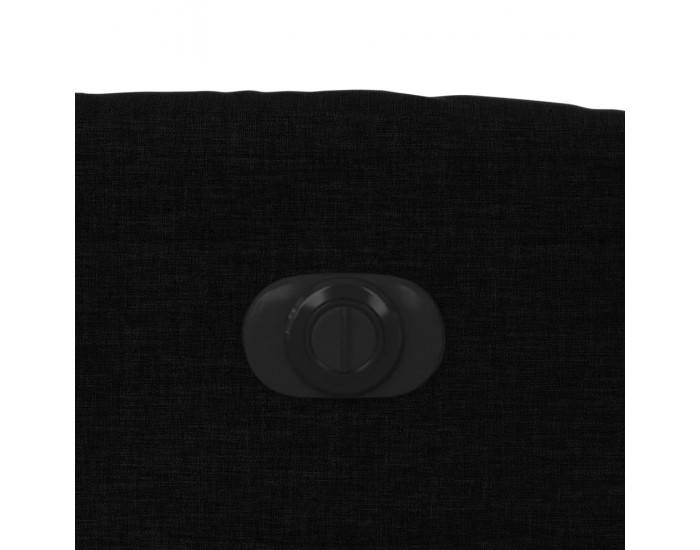 Sonata H Електрически стол реклайнер, черен, текстил