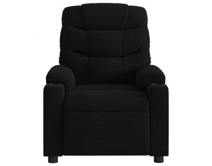 Sonata H Електрически стол реклайнер, черен, текстил