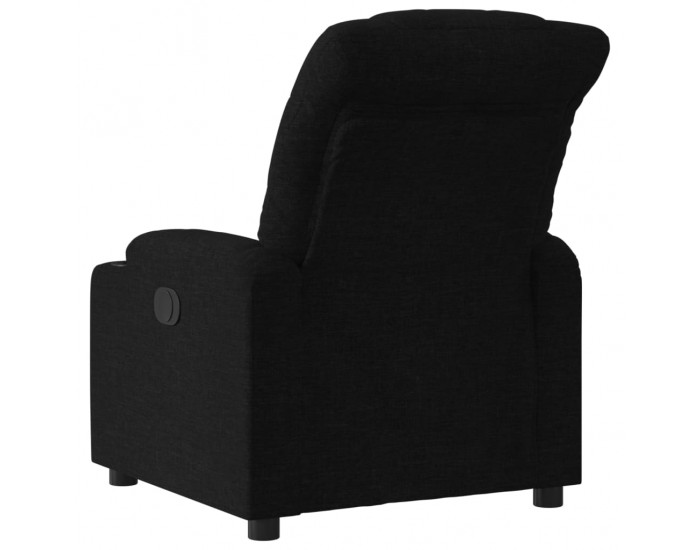 Sonata H Електрически стол реклайнер, черен, текстил