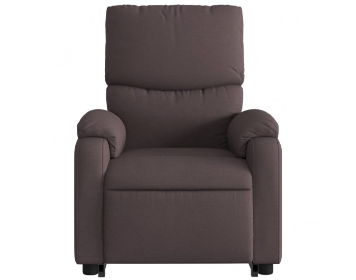 Sonata H Електрически изправящ реклайнер стол, тъмнокафяв, текстил