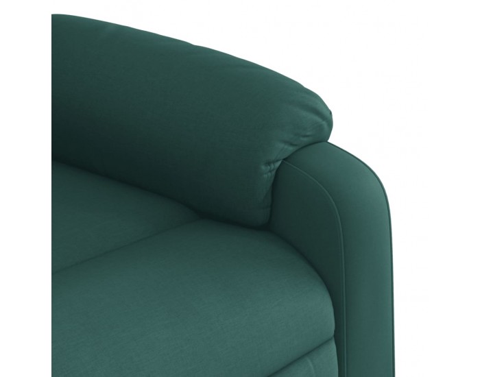 Sonata H Електрически изправящ масажен реклайнер стол тъмнозелен текстил