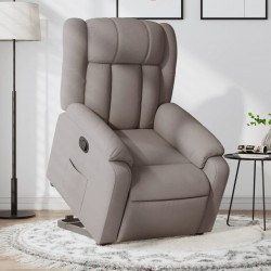 Sonata H Изправящ реклайнер стол, таупе, текстил - Фотьойли