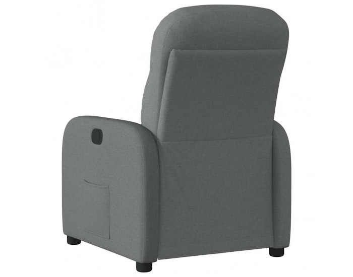 Sonata H Реклайнер, тъмносив, текстил