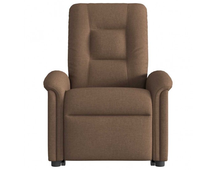 Sonata H Електрически изправящ реклайнер стол, кафяв, текстил