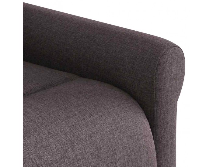 Sonata H Електрически масажен наклоняем стол, тъмнокафяв, текстил