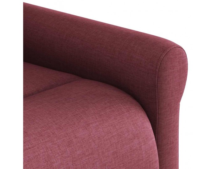 Sonata H Електрически изправящ масажен реклайнер виненочервен текстил