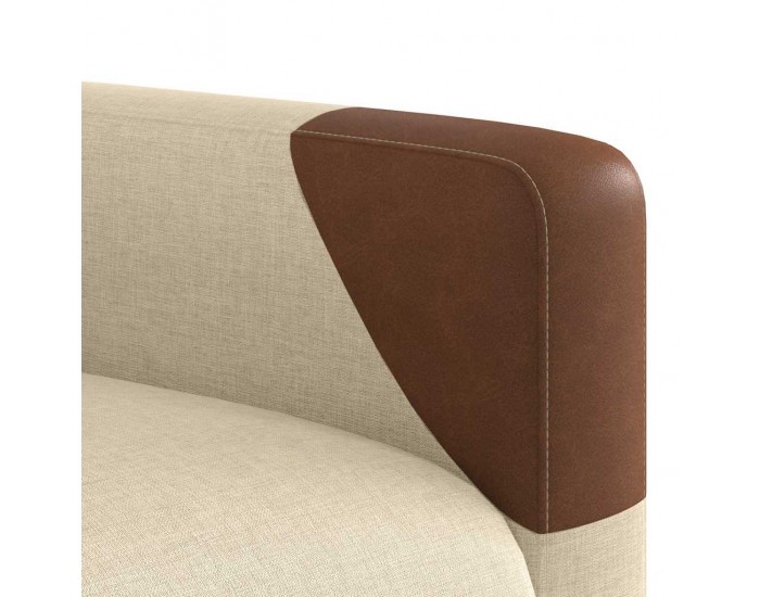 Sonata H Електрически изправящ масажен реклайнер стол кремав текстил