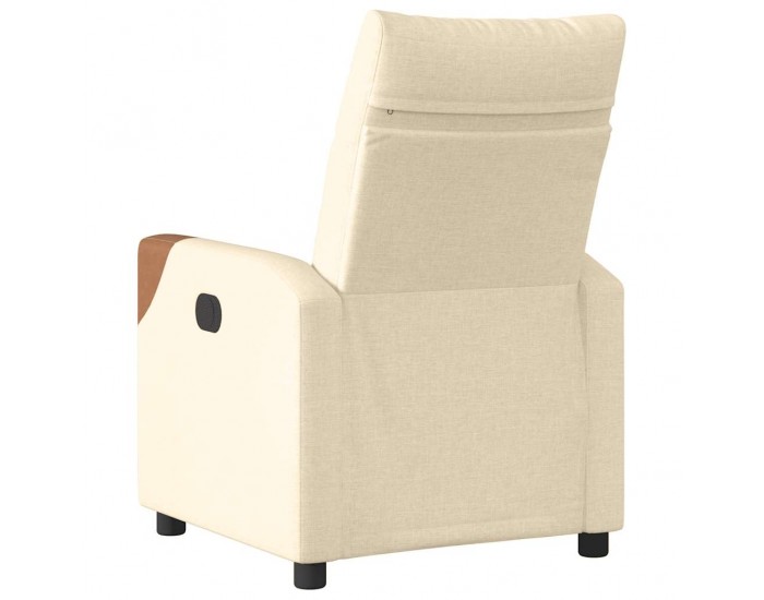 Sonata H Електрически стол реклайнер , кремав, текстил