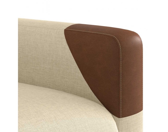 Sonata H Електрически стол реклайнер , кремав, текстил