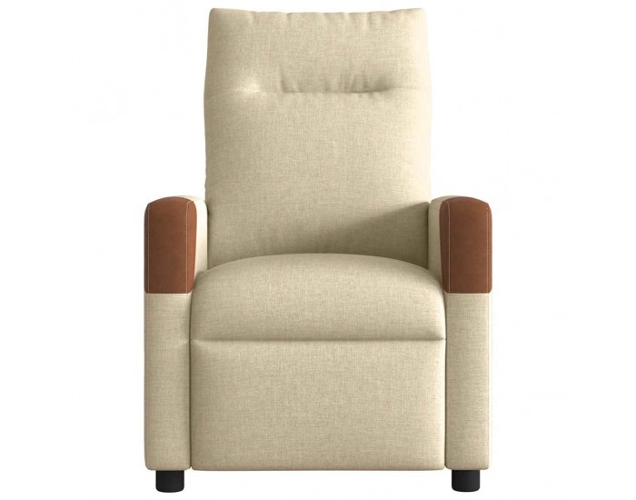 Sonata H Електрически стол реклайнер , кремав, текстил