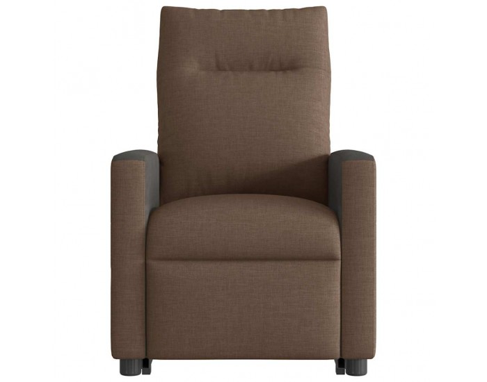 Sonata H Електрически изправящ реклайнер стол, кафяв, текстил