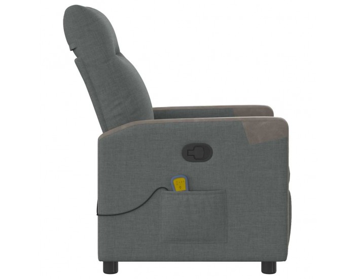 Sonata H Масажен наклоняем стол, тъмносив, текстил