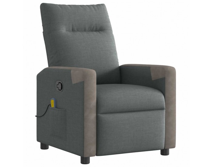 Sonata H Масажен наклоняем стол, тъмносив, текстил