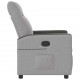 Sonata H Recliner Chair Cloud Grey Fabric