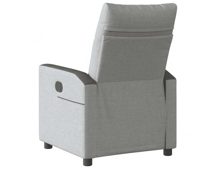Sonata H Recliner Chair Cloud Grey Fabric