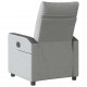 Sonata H Recliner Chair Cloud Grey Fabric