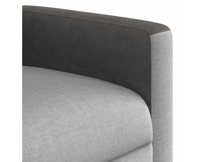 Sonata H Recliner Chair Cloud Grey Fabric