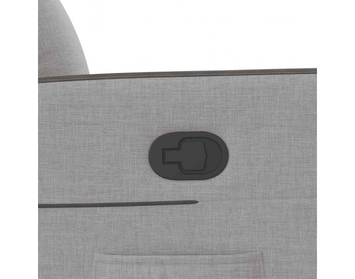 Sonata H Recliner Chair Cloud Grey Fabric