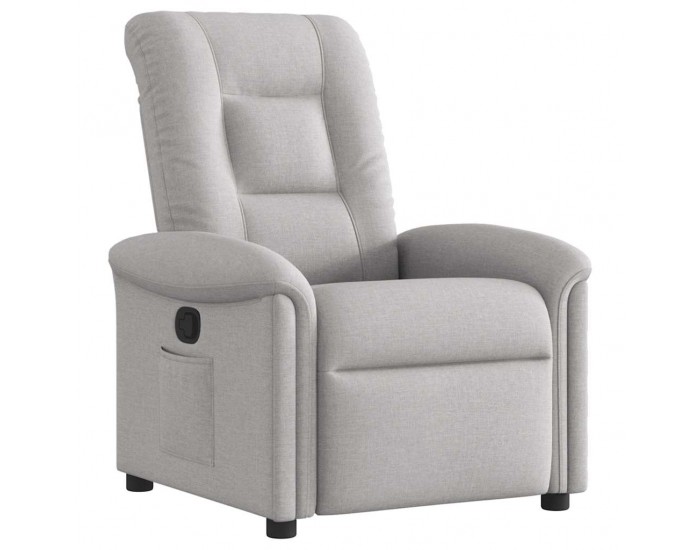 Sonata H Recliner Chair Cloud Grey Fabric