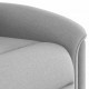 Sonata H Recliner Chair Cloud Grey Fabric
