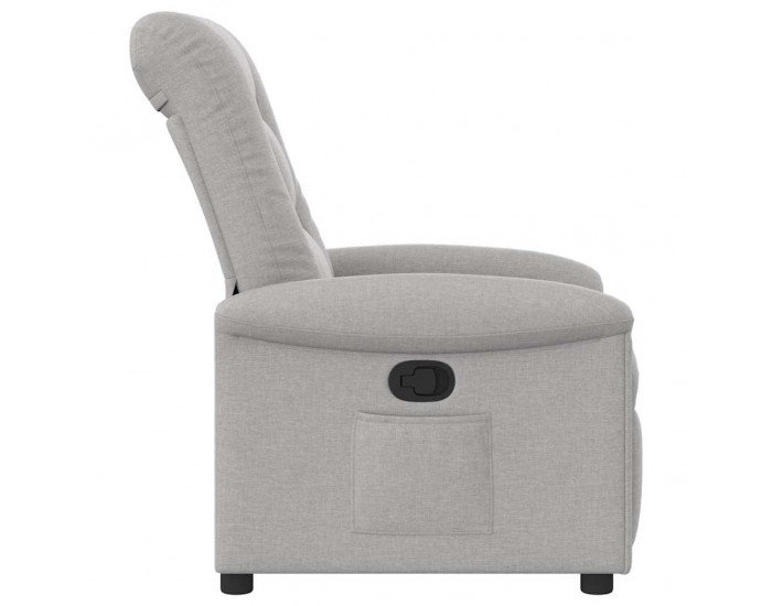 Sonata H Recliner Chair Cloud Grey Fabric