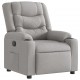 Sonata H Recliner Chair Cloud Grey Fabric