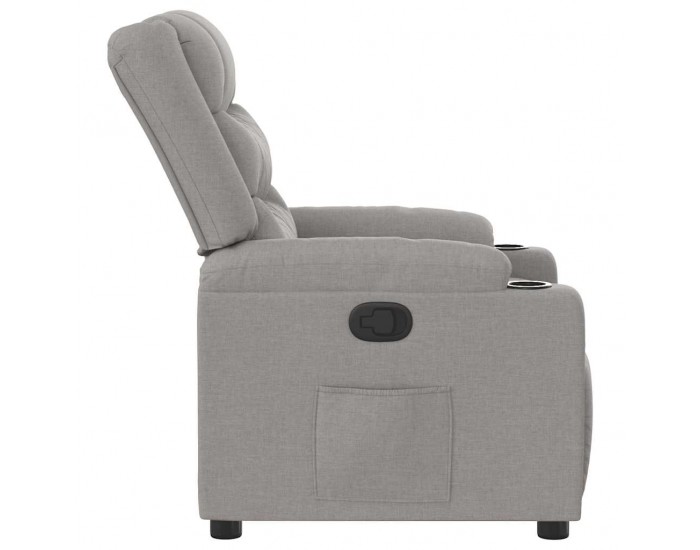 Sonata H Recliner Chair Cloud Grey Fabric
