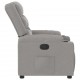 Sonata H Recliner Chair Cloud Grey Fabric
