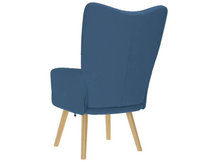 Sonata H Релаксиращ стол, син, плат