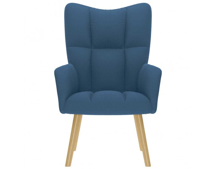 Sonata H Релаксиращ стол, син, плат