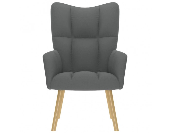 Sonata H Релакс стол, тъмносив, текстил