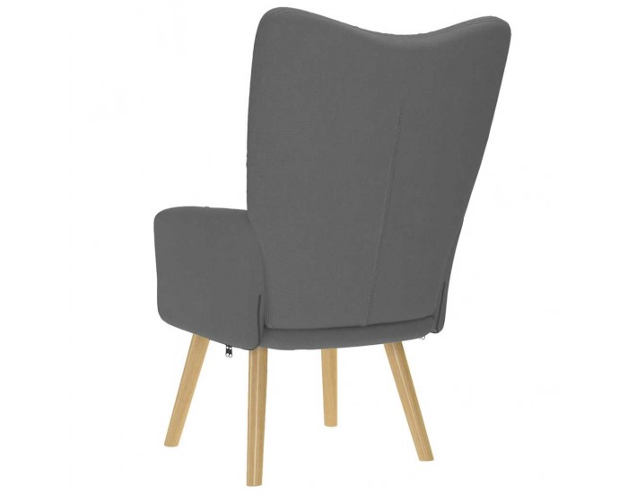 Sonata H Релакс стол, тъмносив, текстил