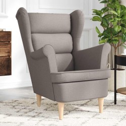 Sonata H Фотьойл Taupe 74x84x100 cm Fabric - Фотьойли