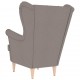 Sonata H Фотьойл Taupe 74x84x100 cm Fabric Sonata H Фотьойл Taupe 74x84x100 cm Fabric