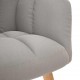 Sonata H Релаксиращ стол с табуретка за крака Cloud Grey Fabric Sonata H Релаксиращ стол с табуретка за крака Cloud Grey Fabric