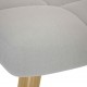 Sonata H Релаксиращ стол с табуретка за крака Cloud Grey Fabric Sonata H Релаксиращ стол с табуретка за крака Cloud Grey Fabric