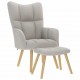 Sonata H Релаксиращ стол с табуретка за крака Cloud Grey Fabric Sonata H Релаксиращ стол с табуретка за крака Cloud Grey Fabric
