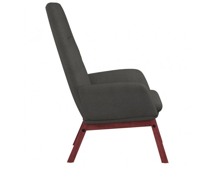 Sonata H Релакс стол, тъмносив, текстил