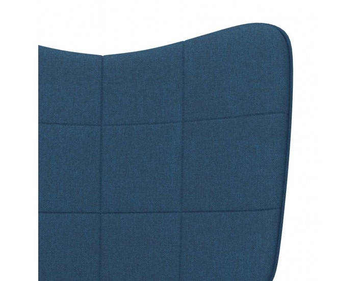 Sonata H Релаксиращ стол, син, плат