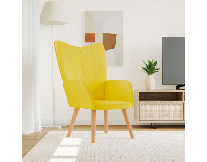 Sonata H Релаксиращ стол, горчица жълто, плат