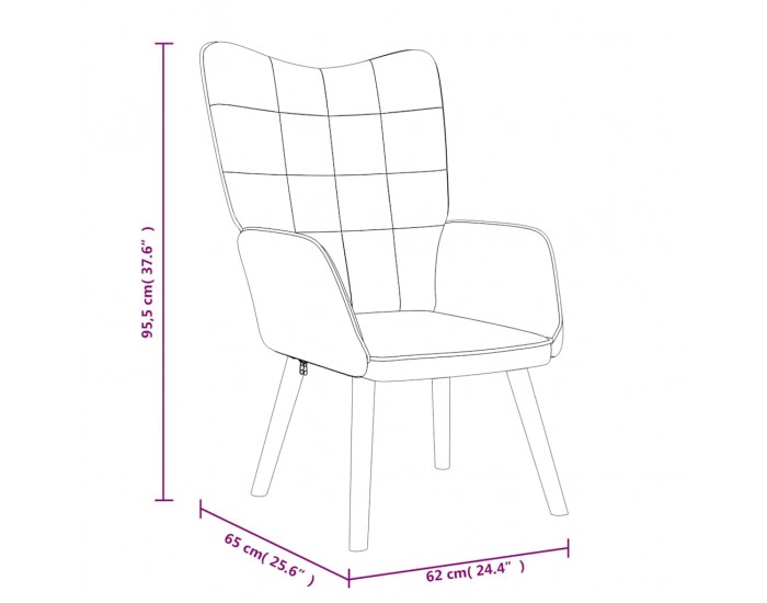 Sonata H Релаксиращ стол, горчица жълто, плат