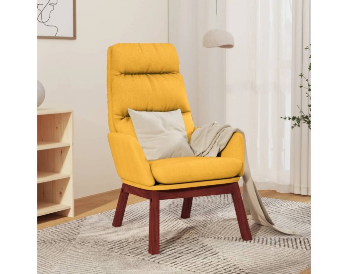 Sonata H Релакс стол, горчица жълто, текстил