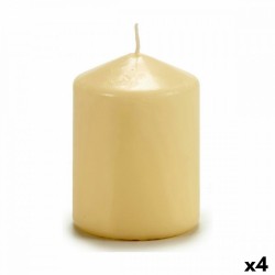 Свещ Сметана 7 x 10 x 7 cm (4 броя) - Ароматизатори