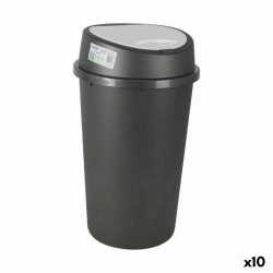 Кошче за Боклук Tontarelli Push Сив Бял 25 L (10 броя) - Офис