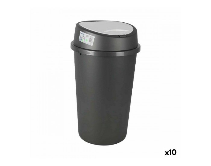 Кошче за Боклук Tontarelli Push Сив Бял 25 L (10 броя) Кошче за Боклук Tontarelli Push Сив Бял 25 L (10 броя)