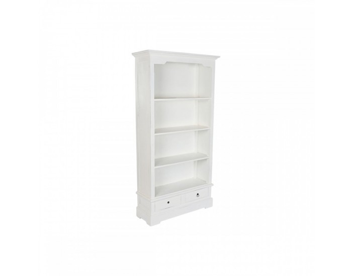 Лавица Home ESPRIT Бял Дървен 97 x 34 x 180 cm