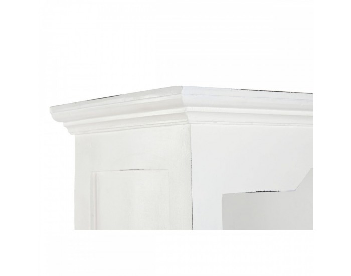 Лавица Home ESPRIT Бял Дървен 97 x 34 x 180 cm