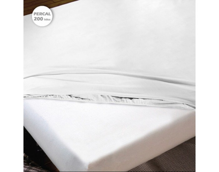 Регулируем чаршаф с ластик Hosteline IRIS PREMIUM Бял 105 легло